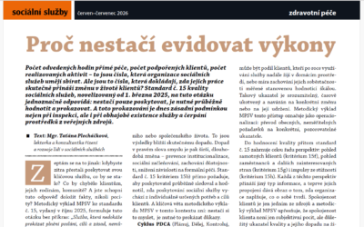 Proč nestačí evidovat výkony